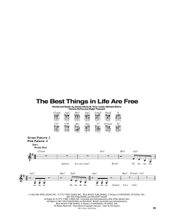 The Best Things In Life Are Free von Terry Lewis (Download) 