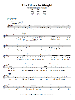 The Blues Is Alright von Milton Campbell (Download) 