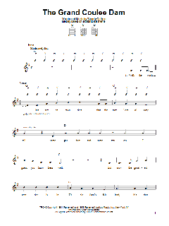 The Grand Coulee Dam von Woody Guthrie (Download) 