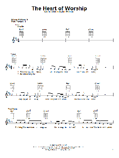 The Heart Of Worship von Matt Redman (Download) 
