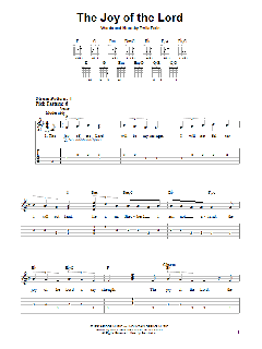 The Joy Of The Lord von Twila Paris (Download) 