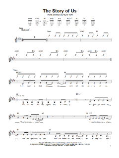 The Story Of Us von Taylor Swift (Download) 