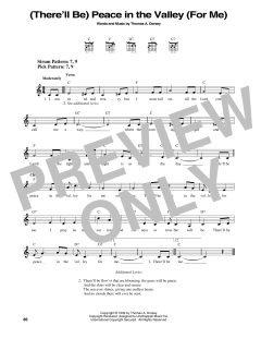 There Will Be Peace In The Valley For Me von Elvis Presley (Download) 