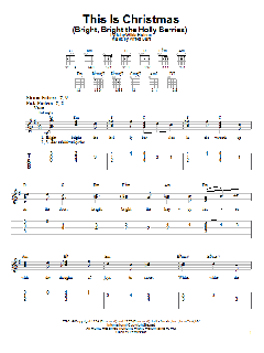 This Is Christmas von Alfred Burt (Download) 