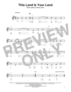 This Land Is Your Land von Woody Guthrie (Download) 