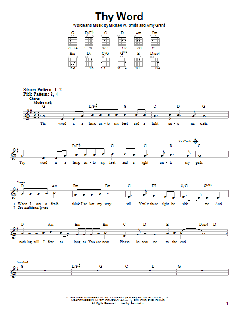 Thy Word von Amy Grant (Download) 