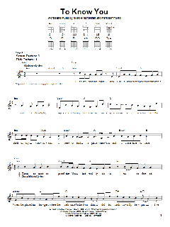 To Know You von Mark Hammond (Download) 