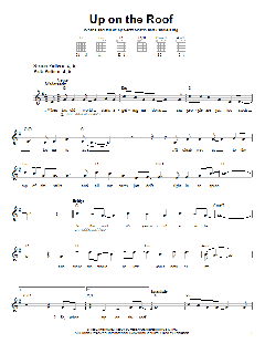 Up On The Roof von Carole King (Download) 