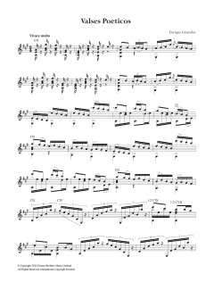 Valses Poeticos von Enrique Granados (Download) 