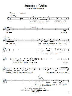 Voodoo Chile von Jimi Hendrix (Download) 