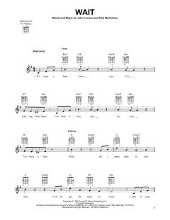 Wait von The Beatles (Download) 