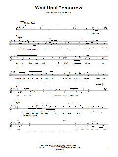 Wait Until Tomorrow von Jimi Hendrix (Download) 