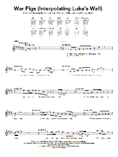 War Pigs von Black Sabbath (Download) 