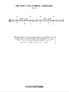 We Wish You A Merry Christmas von Traditional English Folksong (Download) 