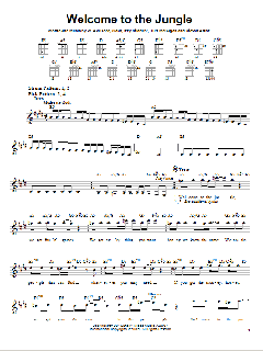 Welcome To The Jungle von Guns N' Roses (Download) 