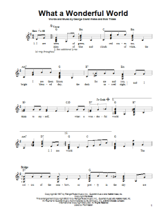 What A Wonderful World von Louis Armstrong (Download) 