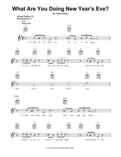 What Are You Doing New Year's Eve? von Frank Loesser (Download) 