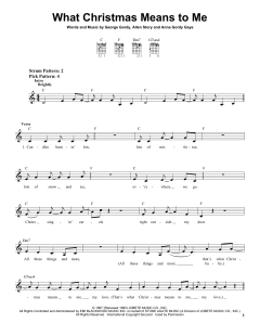 What Christmas Means To Me von George Gordy (Download) 