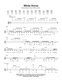 White Horse von Taylor Swift (Download) 