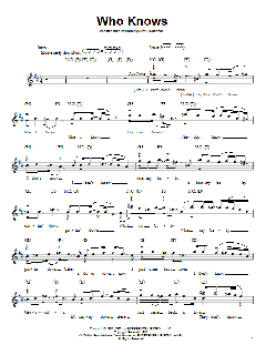 Who Knows von Jimi Hendrix (Download) 