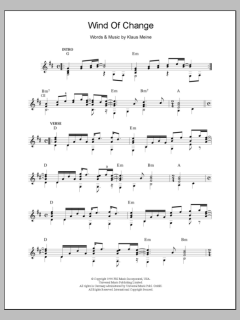 Wind Of Change von Scorpions (Download) 