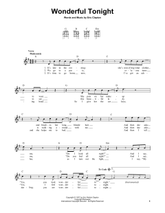 Wonderful Tonight von David Kersh (Download) 