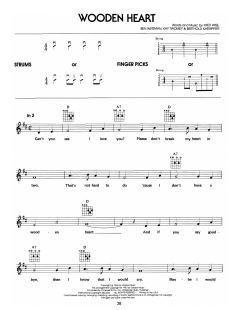 Wooden Heart von Elvis Presley (Download) 