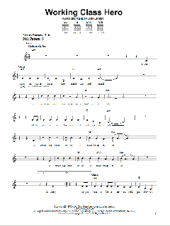 Working Class Hero von John Lennon (Download) 