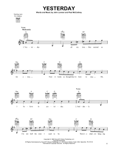 Yesterday von The Beatles (Download) 