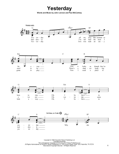 Yesterday von The Beatles (Download) 