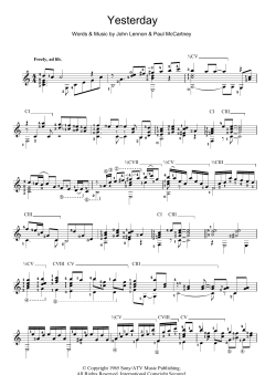 Yesterday von The Beatles (Download) 