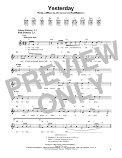 Yesterday von The Beatles (Download) 