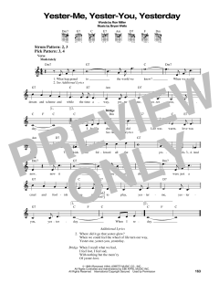 Yester-Me, Yester-You, Yesterday von Stevie Wonder (Download) 