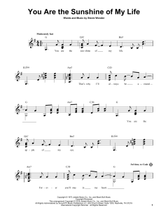 You Are The Sunshine Of My Life (Download) 