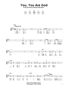 You, You Are God von Michael Walker Beach (Download) 