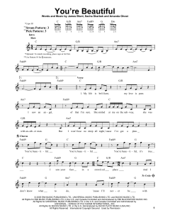 You're Beautiful von James Blunt (Download) 