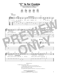 C Is For Cookie von The Cookie Monster (Download) 