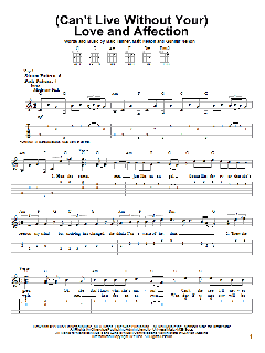 (Can't Live Without Your) Love And Affection von Nelson (Download) 