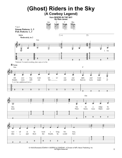 (Ghost) Riders In The Sky von Johnny Cash (Download) 