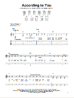According To You von Andrew Frampton (Download) 