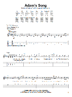 Adam's Song von Blink 182 (Download) 