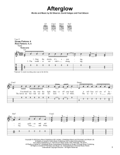 Afterglow von Ed Sheeran (Download) 