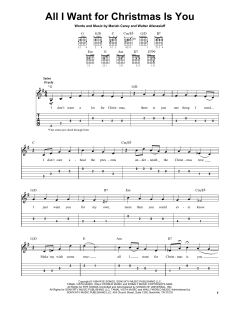 All I Want For Christmas Is You von Mariah Carey (Download) 