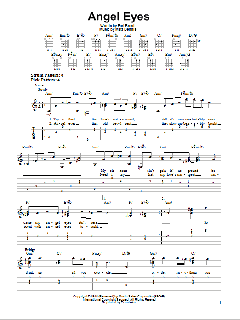 Angel Eyes von Matt Dennis (Download) 