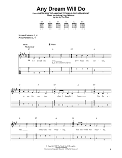 Any Dream Will Do von Tim Rice (Download) 