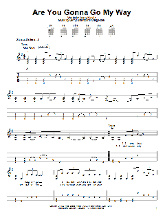 Are You Gonna Go My Way von Lenny Kravitz (Download) 