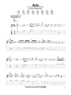 Aria von Johann Sebastian Bach (Download) 