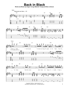 Back In Black von Brian Johnson (Download) 