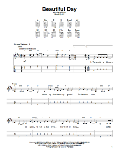 Beautiful Day von U2 (Download) 