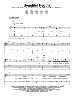 Beautiful People von Ed Sheeran (Download) 